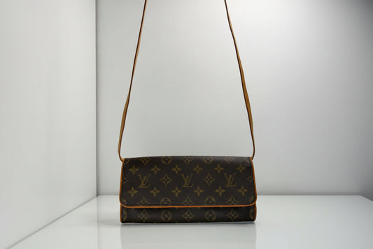 Louis Vuitton Vintage Monogram Pochette Twin GM