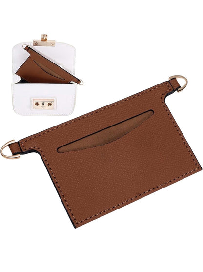 PU Leather Wallet Insert Conversion for Small Wallet on a chain