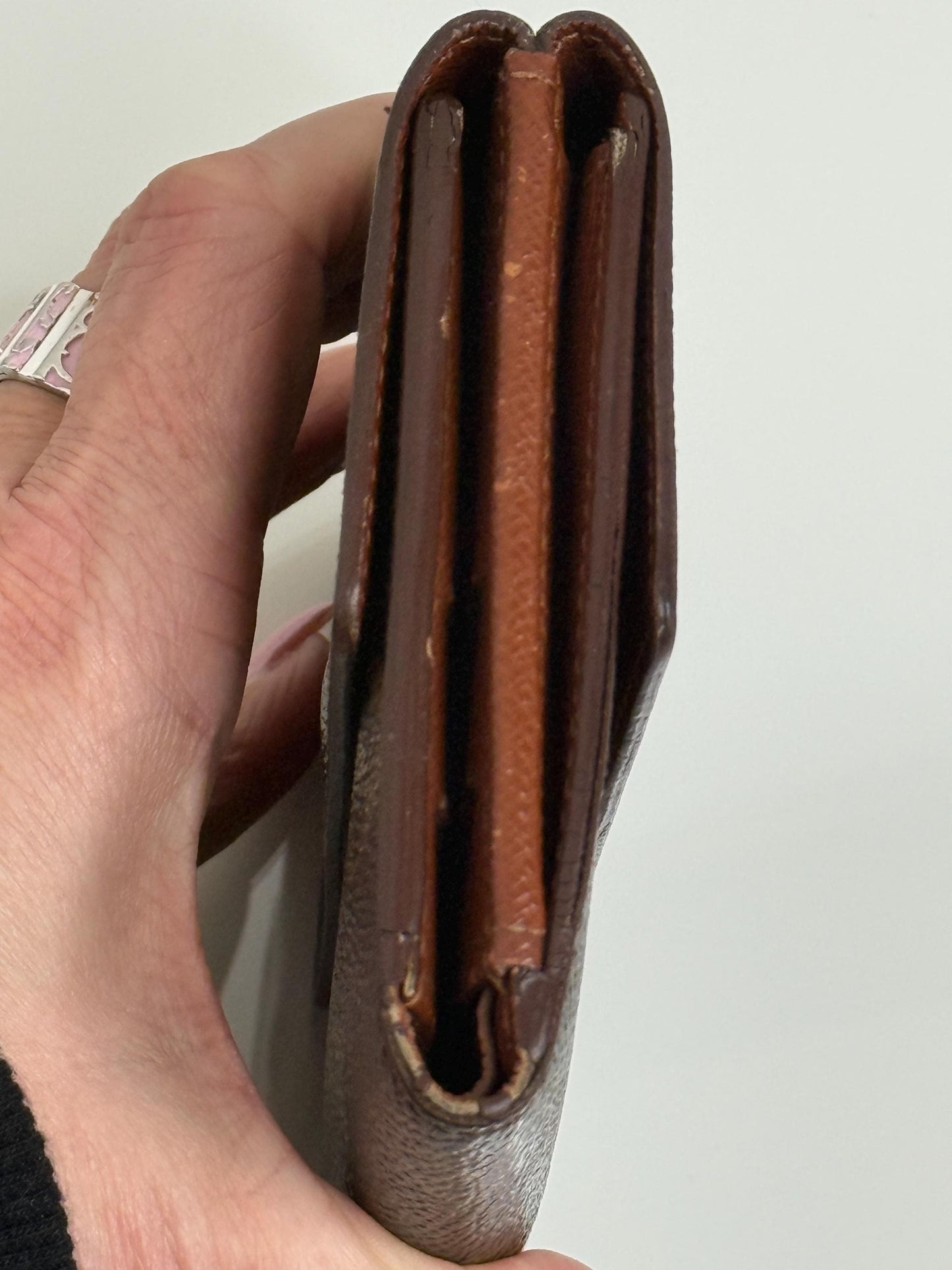 Louis Vuitton Monogram Compact Elise Wallet