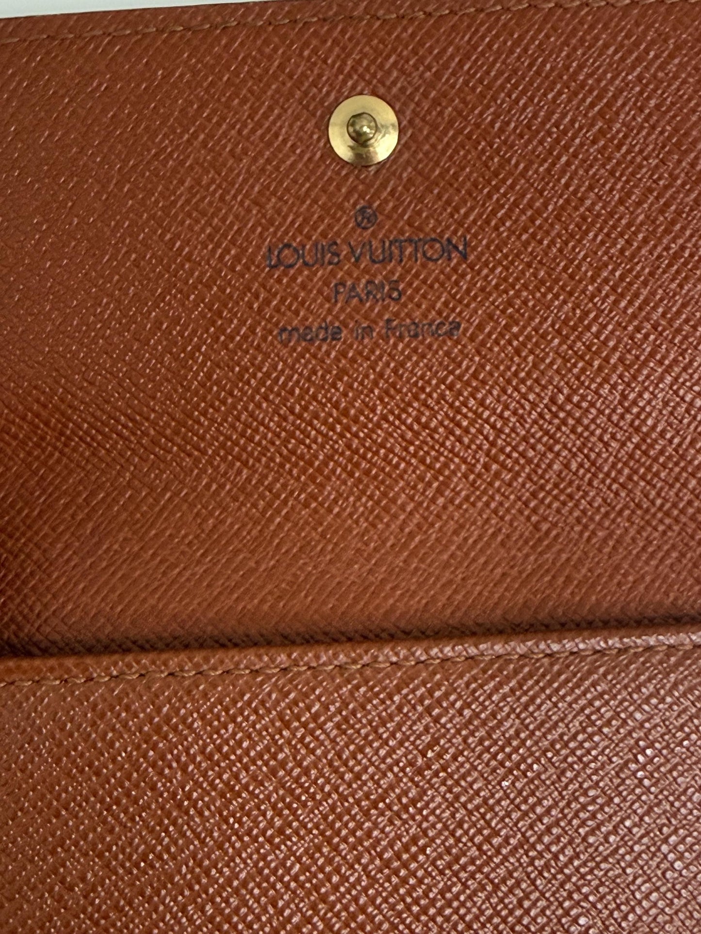 Louis Vuitton Monogram Compact Elise Wallet