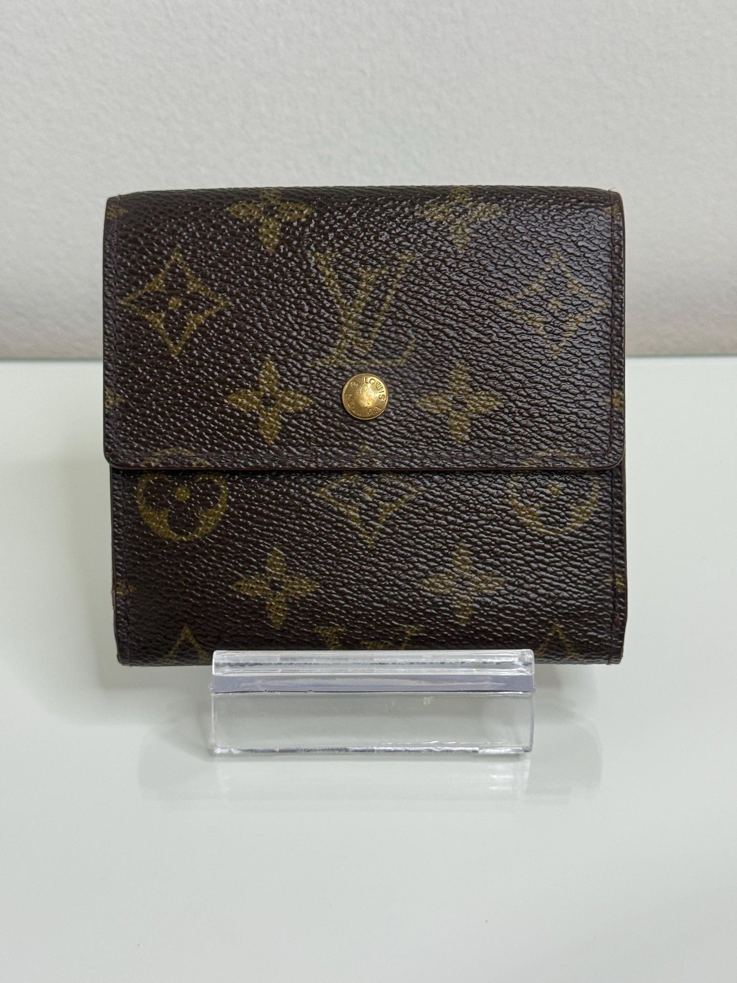 Louis Vuitton Monogram Compact Elise Wallet