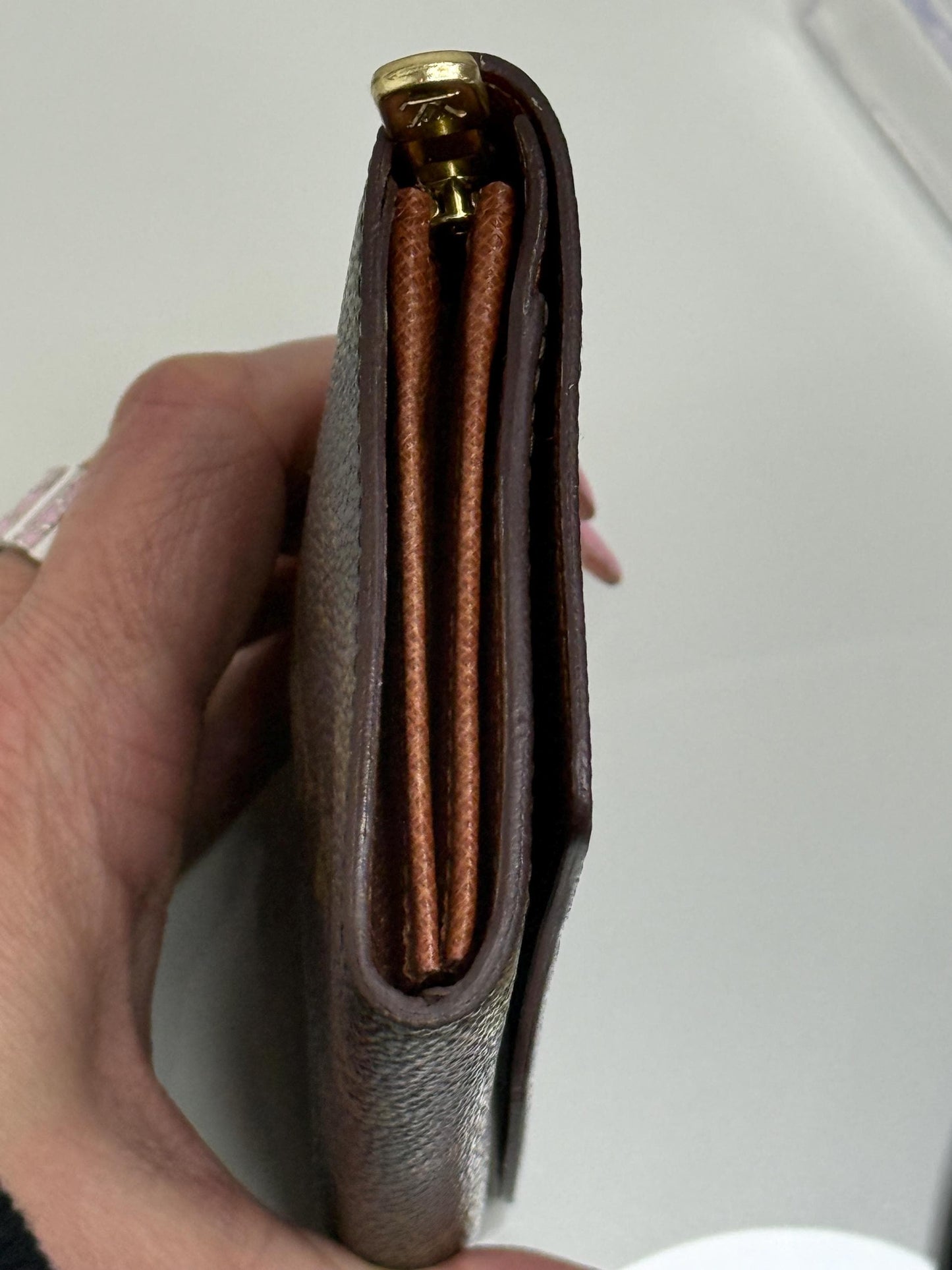 Louis Vuitton Vintage Porte Monnaie Compact Monogram Wallet