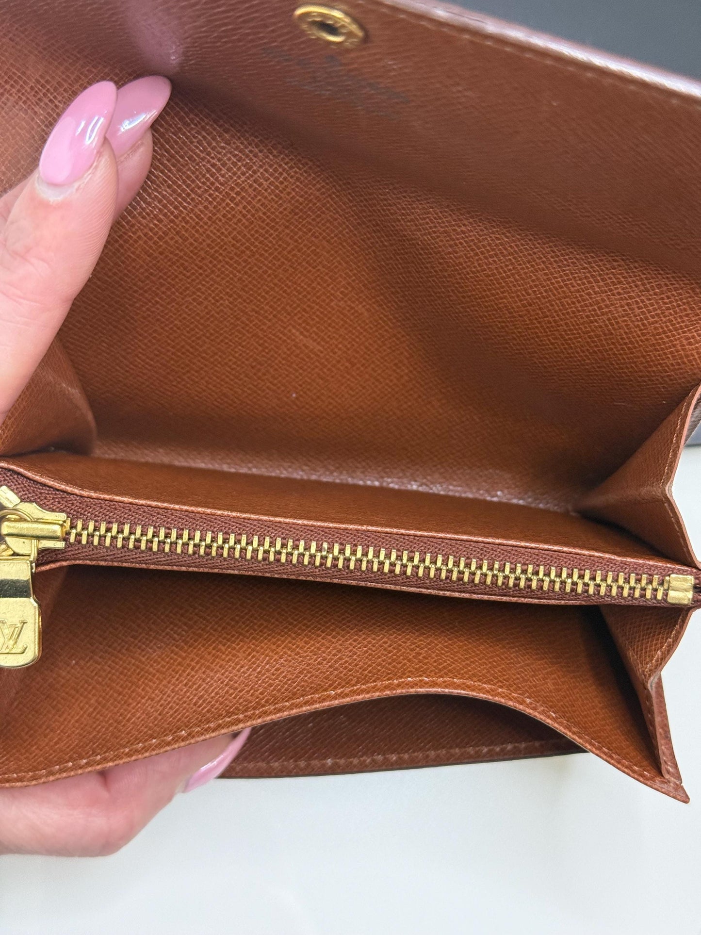 Louis Vuitton Vintage Porte Monnaie Compact Monogram Wallet