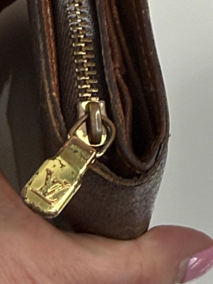 Louis Vuitton Vintage Monogram Compact Zipper Wallet