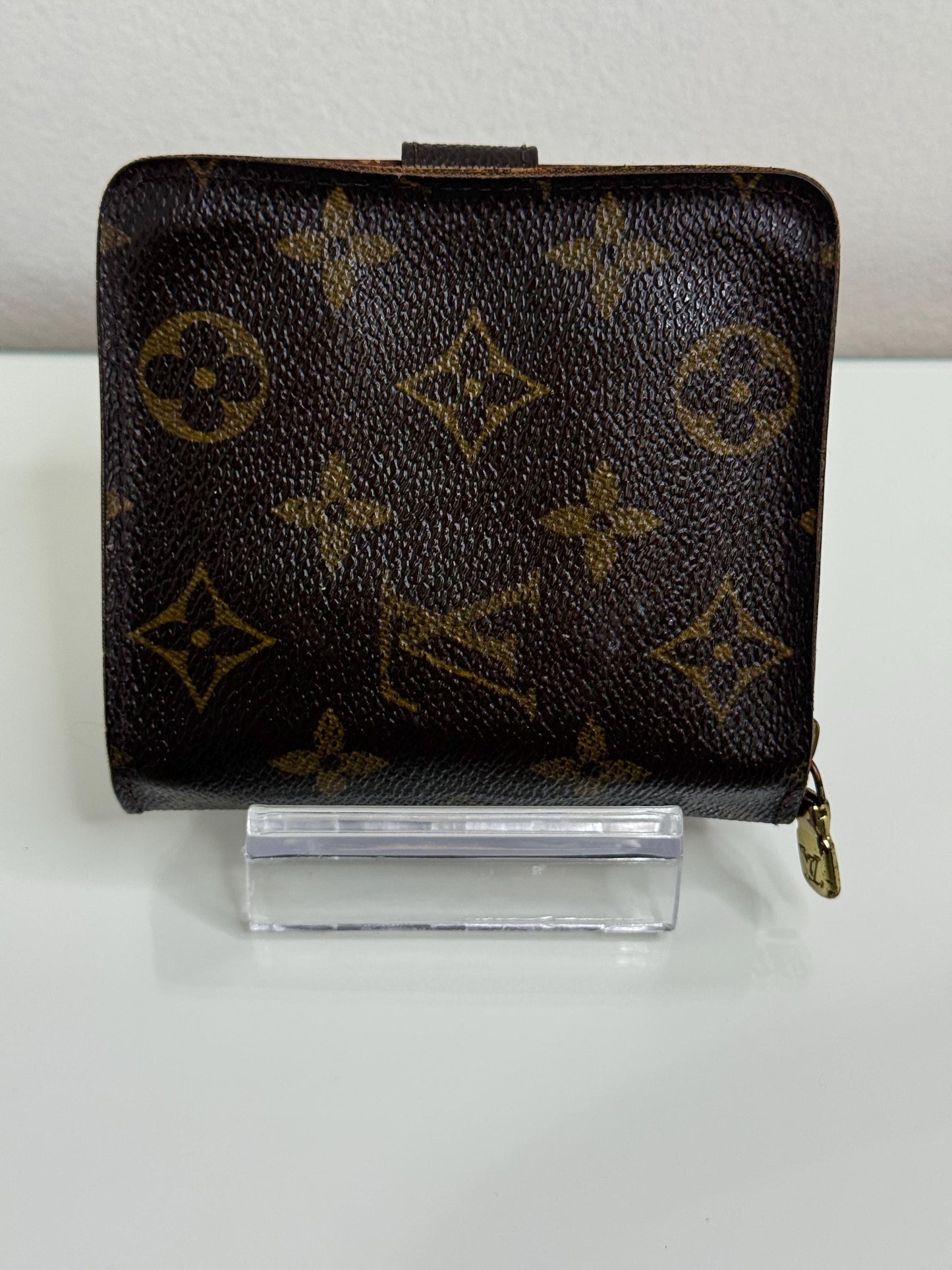 Louis Vuitton Vintage Monogram Compact Zipper Wallet