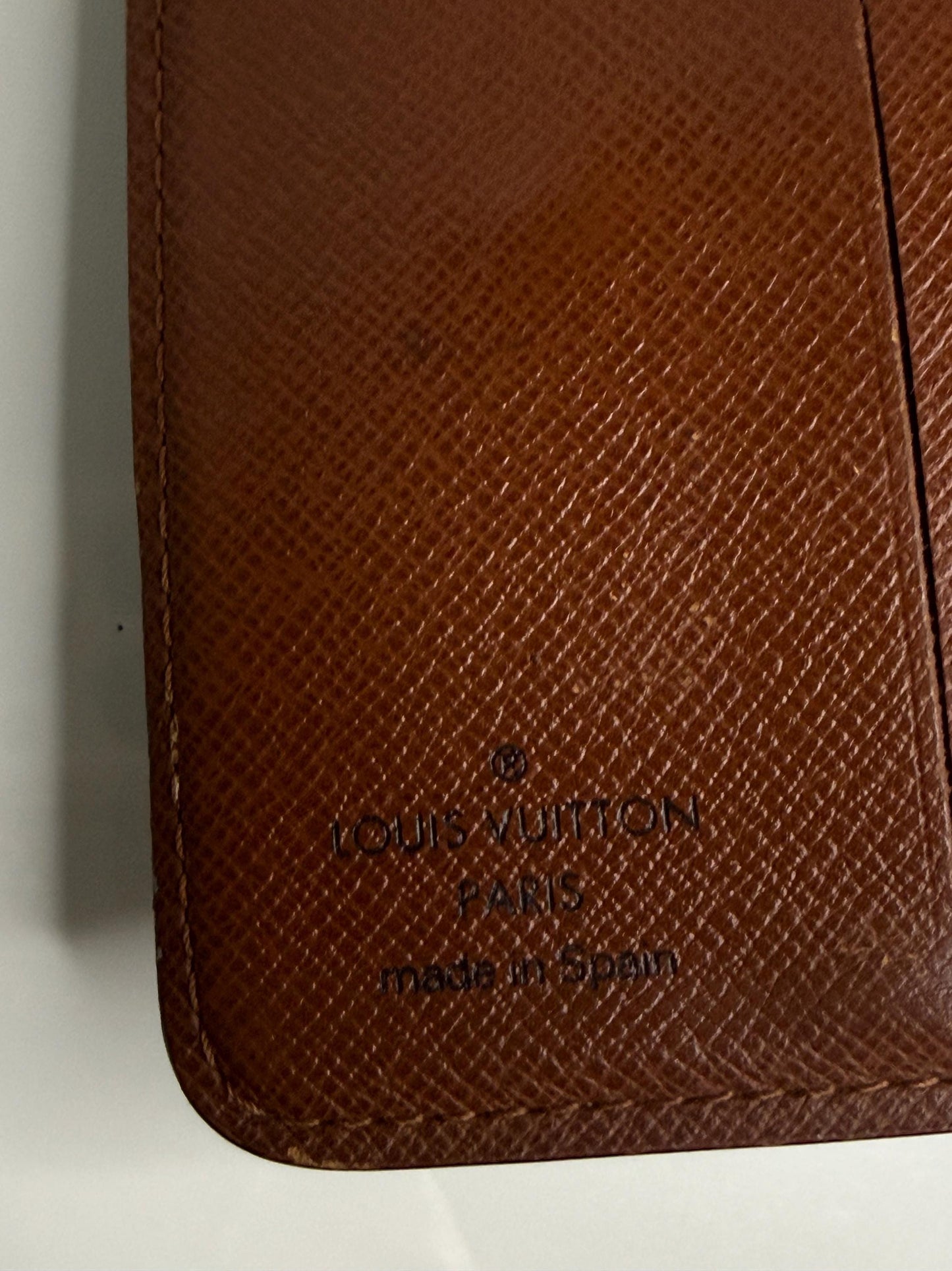 Louis Vuitton Vintage Monogram Compact Zipper Wallet