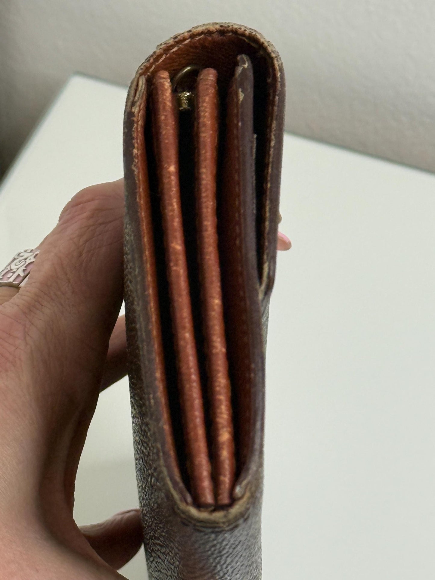 Louis Vuitton Vintage Monogram Sarah Long Wallet