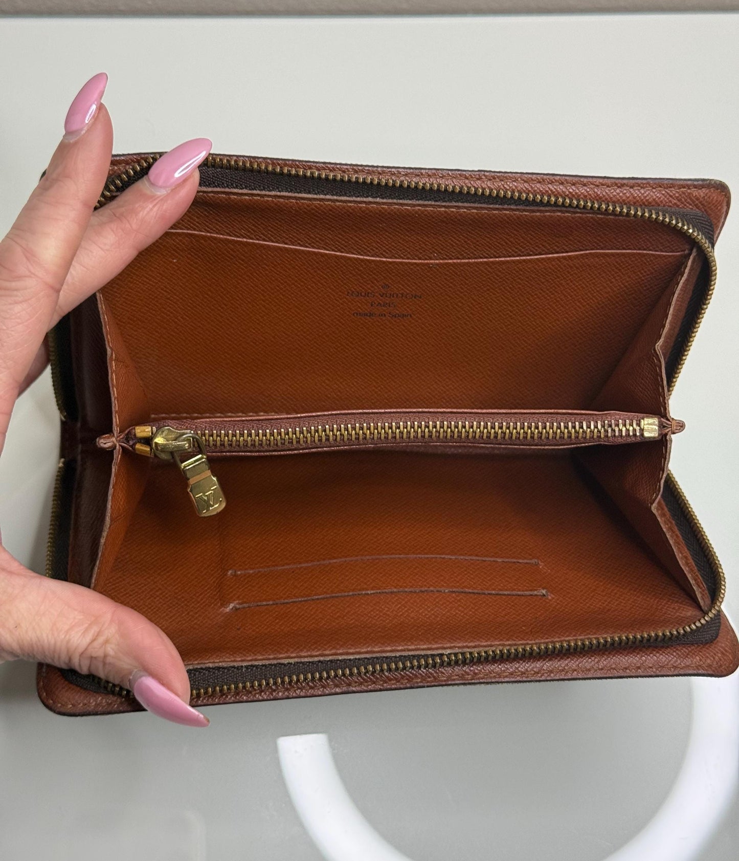 Louis Vuitton Vintage Monogram  Long Zippy Wallet