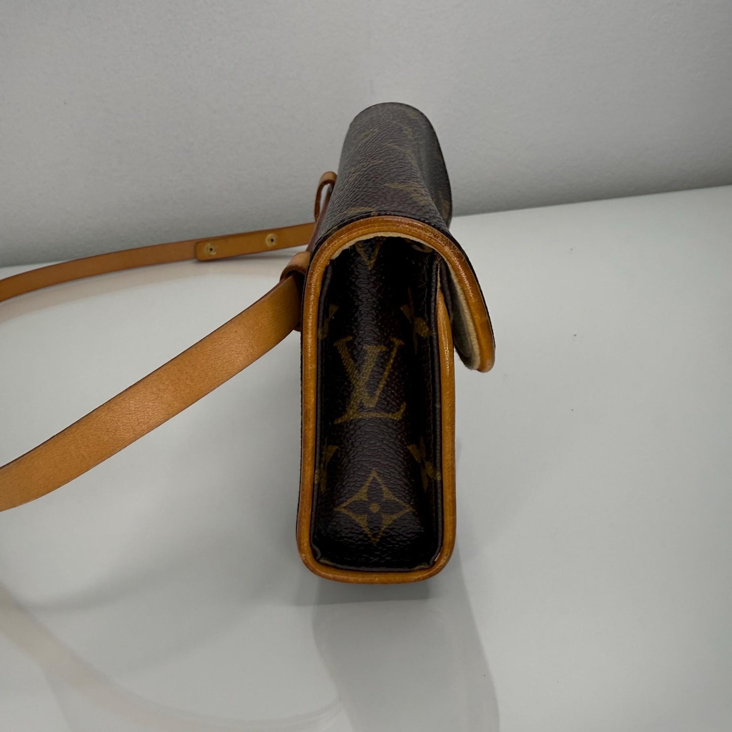 Louis Vuitton Vintage Monogram Pochette Florentine Belt/Crossbody Bag