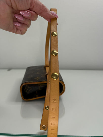 Louis Vuitton Vintage Monogram Pochette Florentine Belt/Crossbody Bag