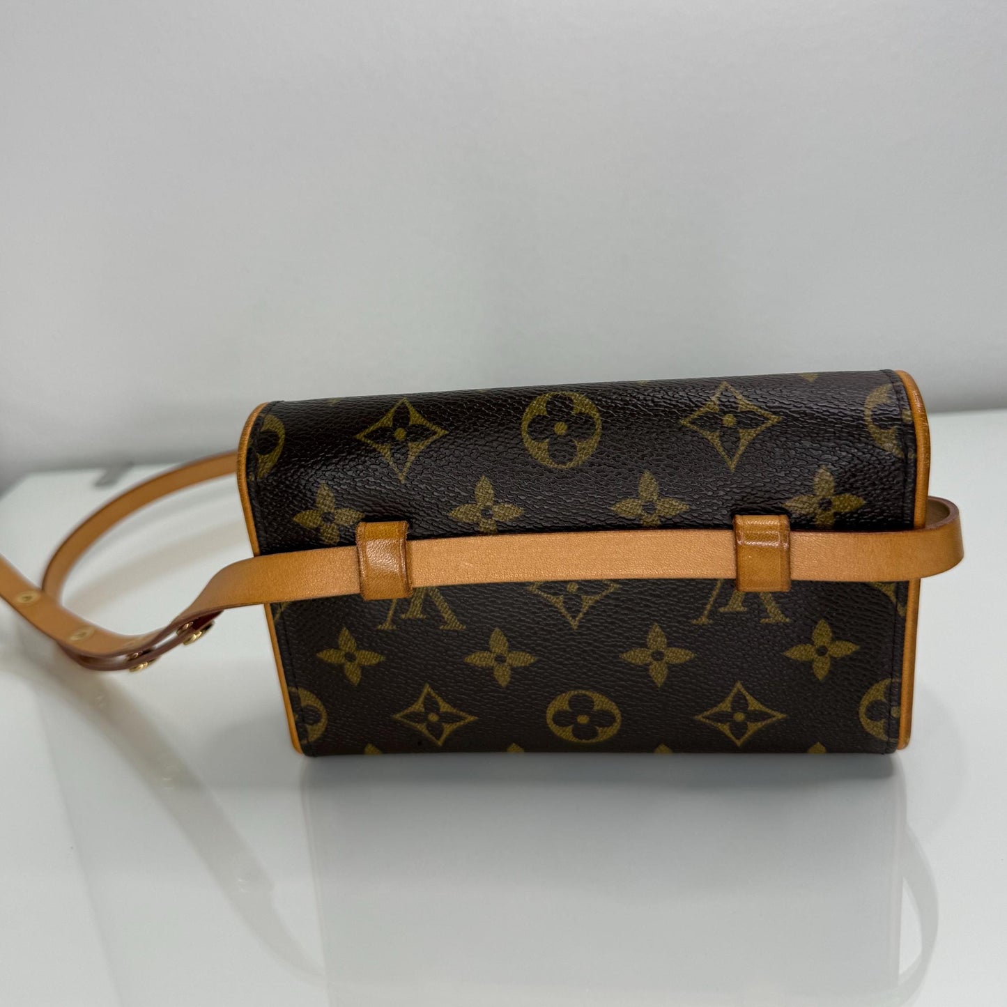 Louis Vuitton Vintage Monogram Pochette Florentine Belt/Crossbody Bag