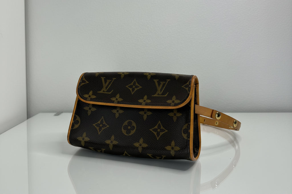 Louis Vuitton Vintage Monogram Pochette Florentine Belt/Crossbody Bag