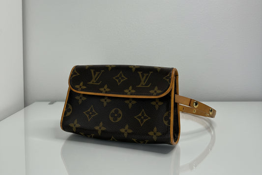 Louis Vuitton Vintage Monogram Pochette Florentine Belt/Crossbody Bag