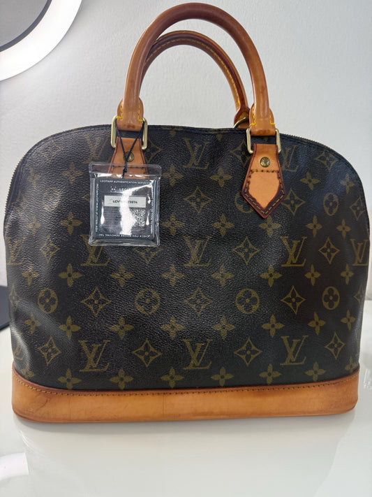 Louis Vuitton Vintage Monogram Alma MM Bag