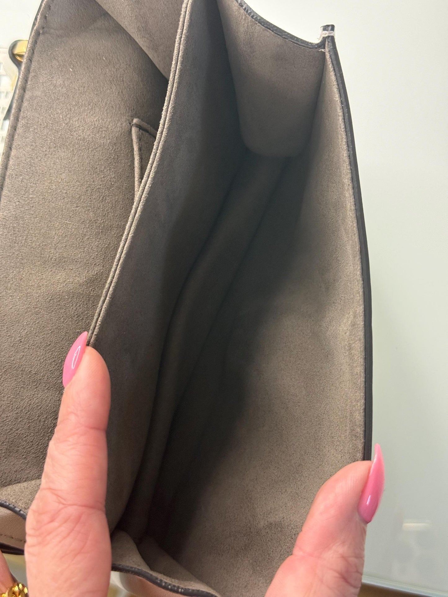 Fendi Kan I White Laser Cut Leather Bag