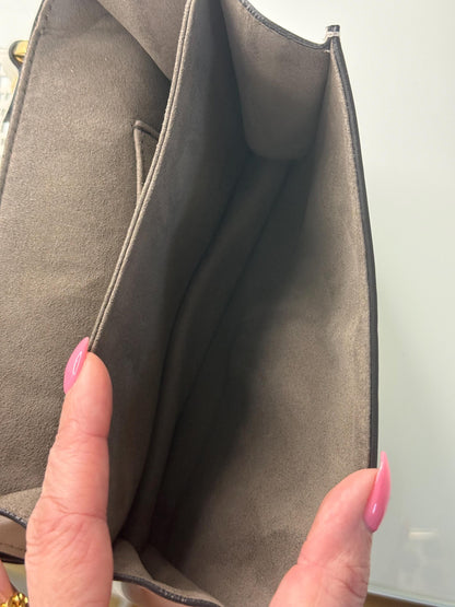 Fendi Kan I White Laser Cut Leather Bag