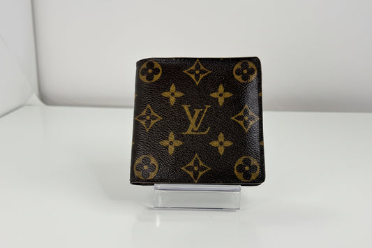 Louis Vuitton Monogram Mens Bi-fold Marco Wallet