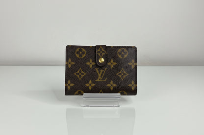Louis Vuitton Monogram Kiss Lock Wallet Portefeuille Viennois
