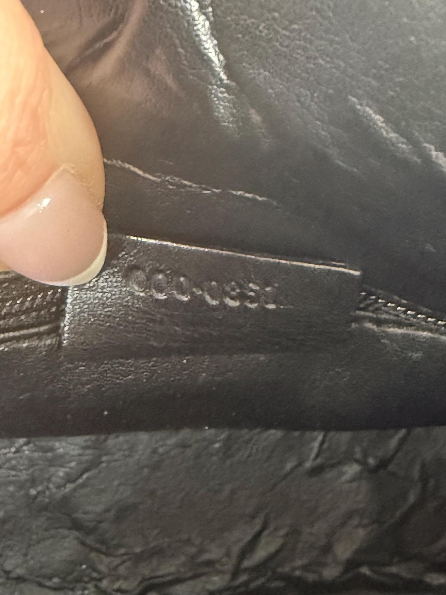 Gucci Vintage GG Navy Canvas Small Boston Bag with Black and Cream Web Stripe