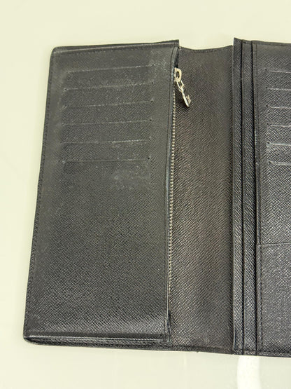 Louis Vuitton Damier Graphite Long Bi fold Mens wallet