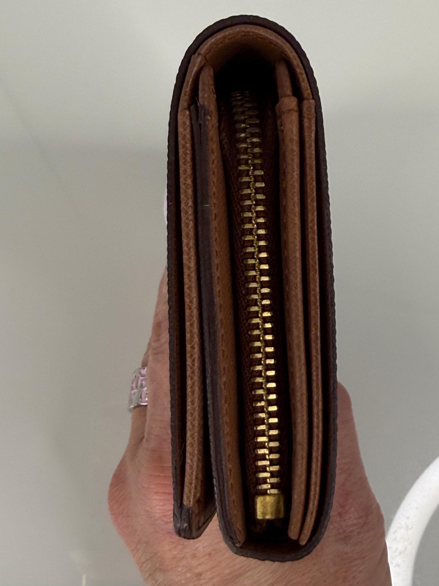 Louis Vuitton Vintage Porte Monnaie Compact Monogram Wallet