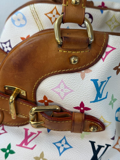 Louis Vuitton White Monogram Murakami Claudia