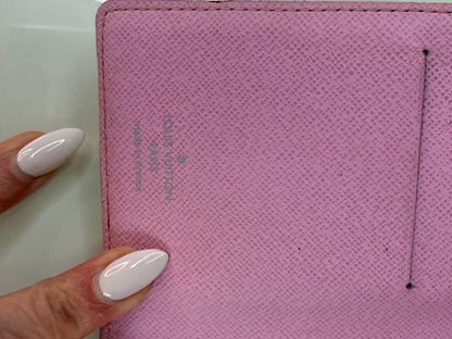 Louis Vuitton Monogram White Murakami Joey Wallet Tri-Fold