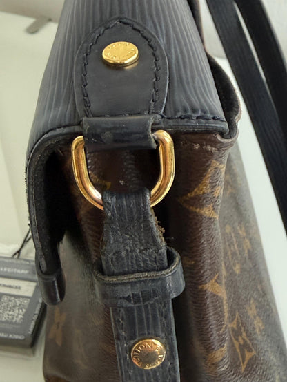 Louis Vuitton Epi Black and Monogram Saint Michel