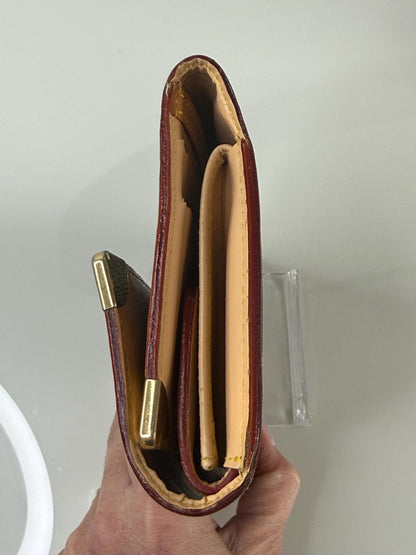 Louis Vuitton X Takashi Murakami Vintage International Long Wallet Black