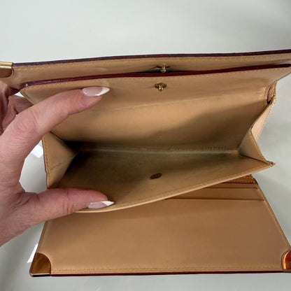 Louis Vuitton X Takashi Murakami Vintage International Long Wallet Black